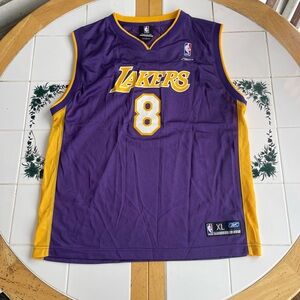 Kobe Bryant Los Angeles Lakers #8 Jersey Reebok XL Vintage Streetwear NBA Y2K